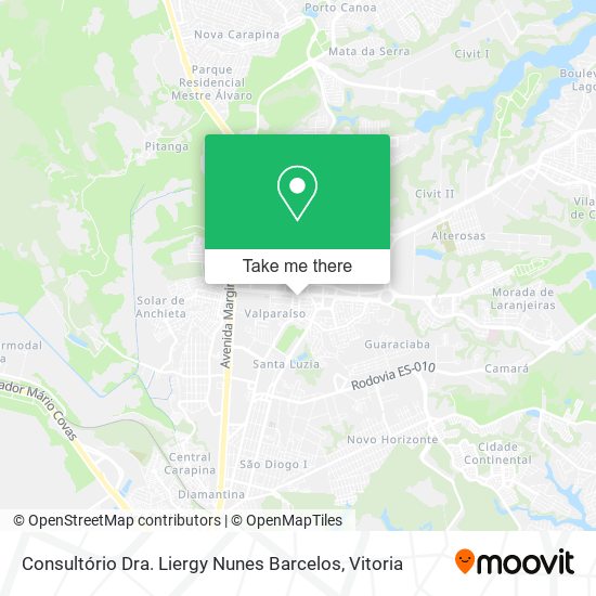 Consultório Dra. Liergy Nunes Barcelos map