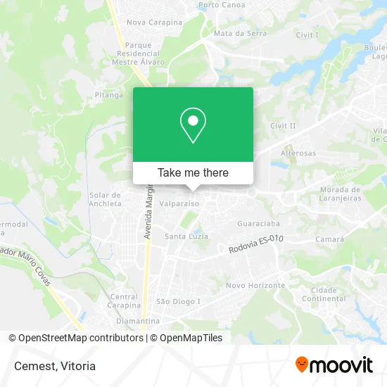 Cemest map
