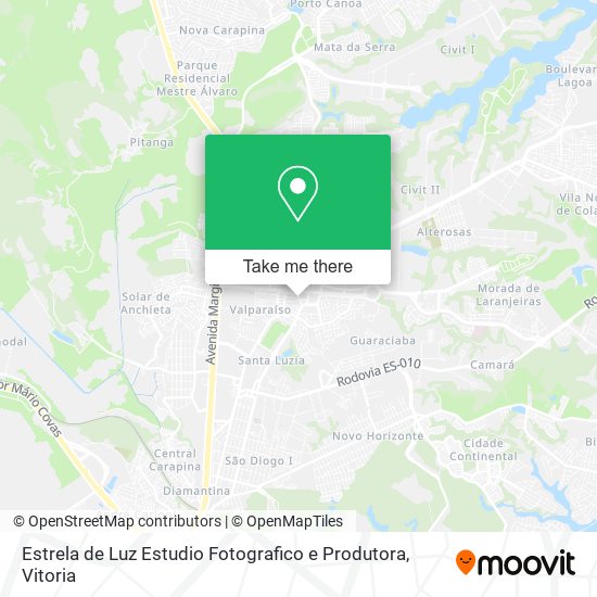 Estrela de Luz Estudio Fotografico e Produtora map