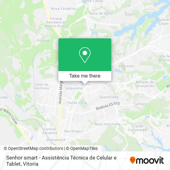 Senhor smart - Assistência Técnica de Celular e Tablet map