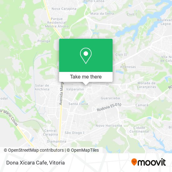 Dona Xicara Cafe map