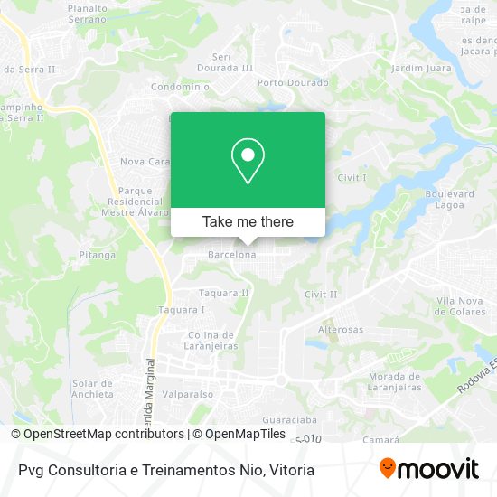 Pvg Consultoria e Treinamentos Nio map