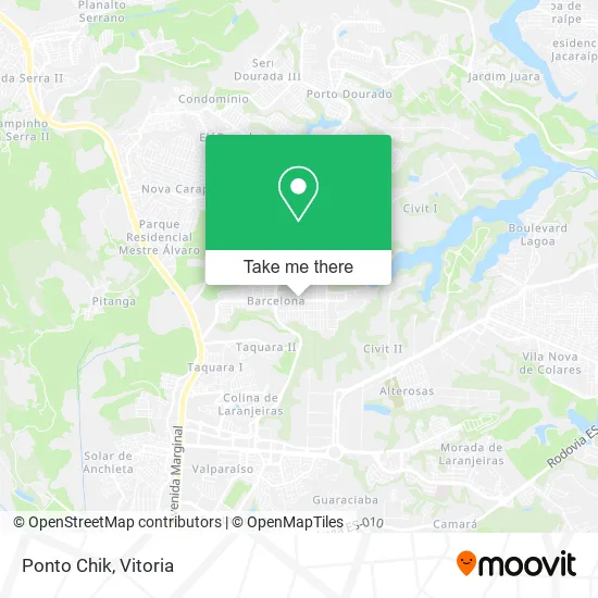 Ponto Chik map