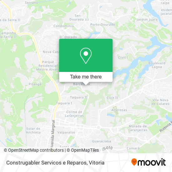 Construgabler Servicos e Reparos map