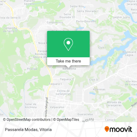 Passarela Modas map