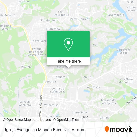 Igreja Evangelica Missao Ebenezer map