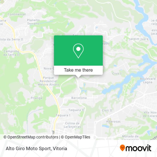 Alto Giro Moto Sport map