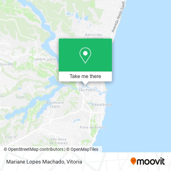 Mariane Lopes Machado map