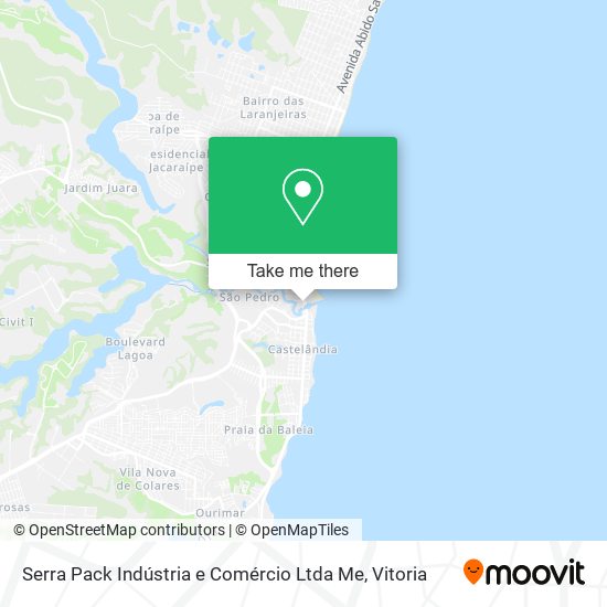 Serra Pack Indústria e Comércio Ltda Me map