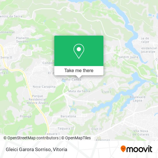 Gleici Garora Sorriso map