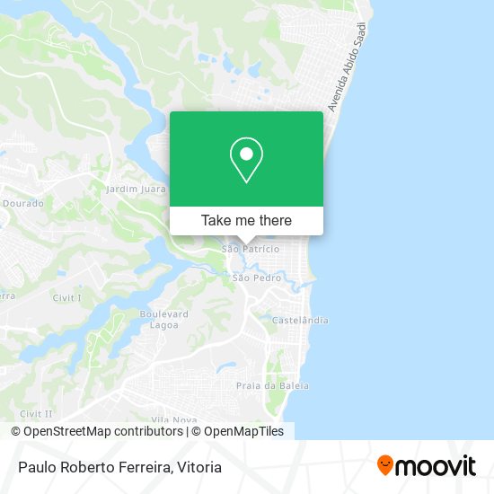 Paulo Roberto Ferreira map