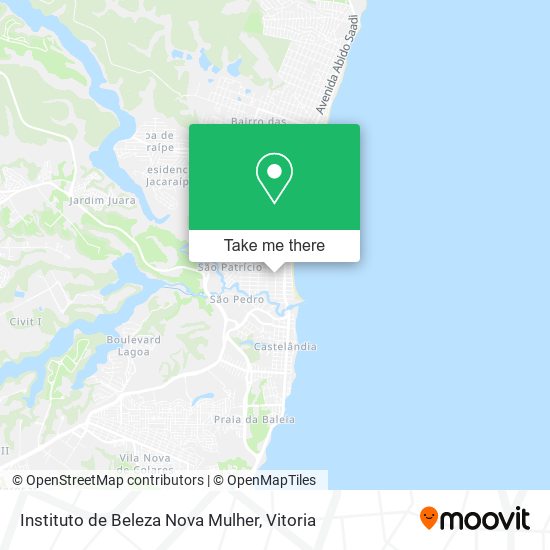 Instituto de Beleza Nova Mulher map