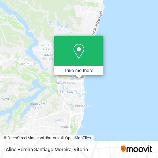 Aline Pereira Santiago Moreira map
