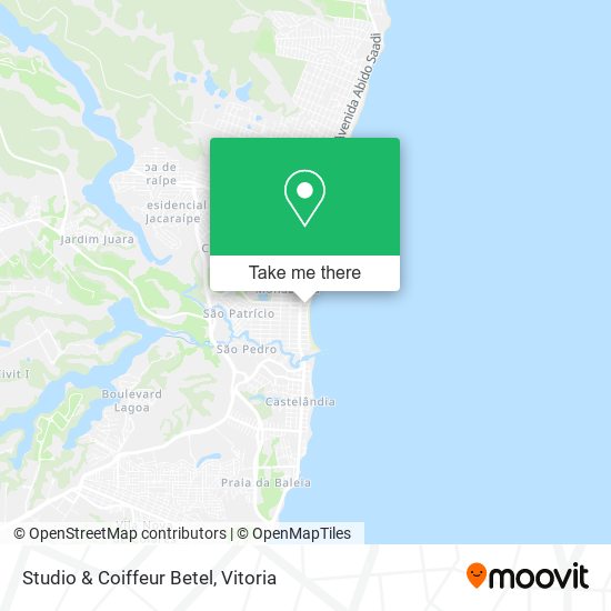Studio & Coiffeur Betel map