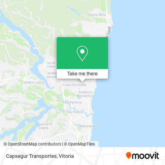 Capsegur Transportes map