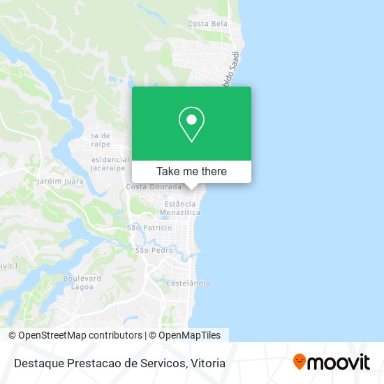Destaque Prestacao de Servicos map
