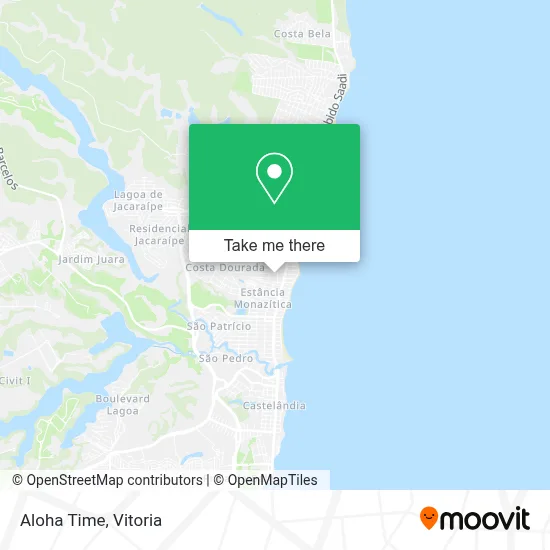 Aloha Time map