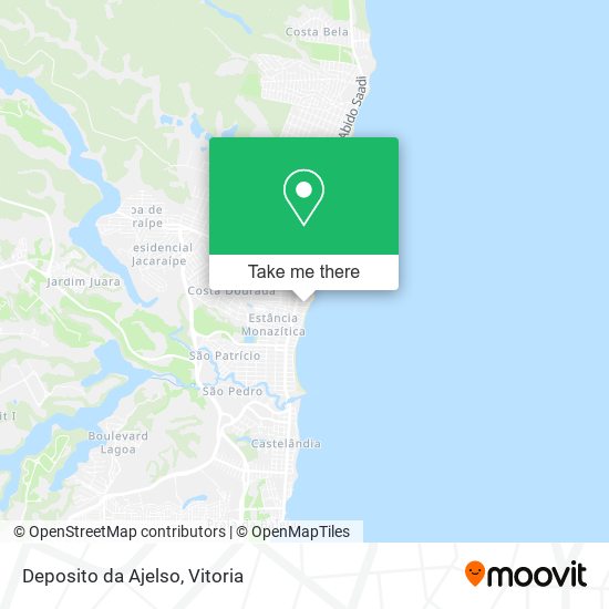Deposito da Ajelso map