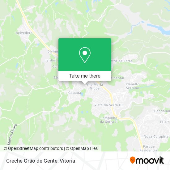 Creche Grão de Gente map