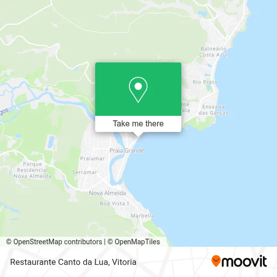 Restaurante Canto da Lua map