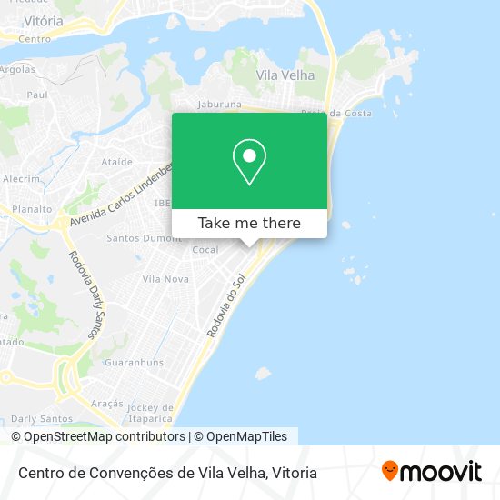 Centro de Convenções de Vila Velha map