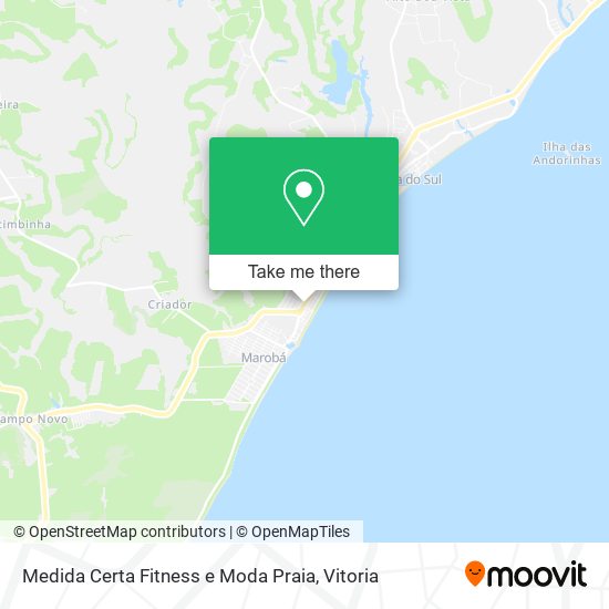 Medida Certa Fitness e Moda Praia map