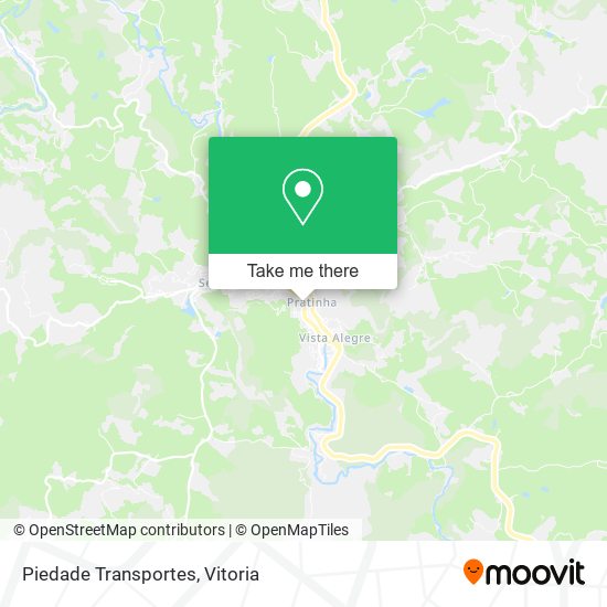 Piedade Transportes map