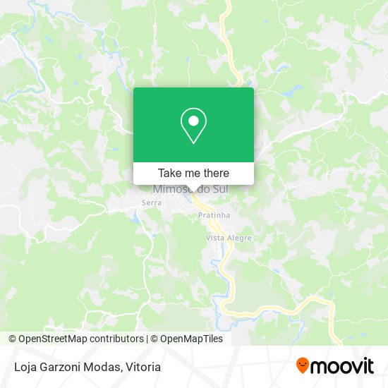 Loja Garzoni Modas map