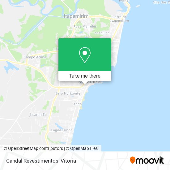 Candal Revestimentos map