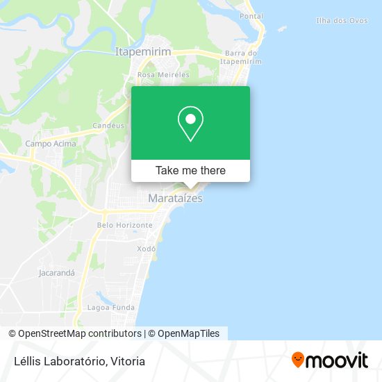 Léllis Laboratório map