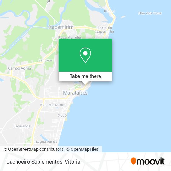 Cachoeiro Suplementos map