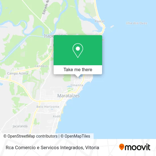 Rca Comercio e Servicos Integrados map