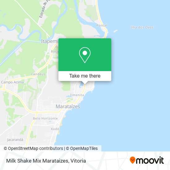 Milk Shake Mix Marataizes map