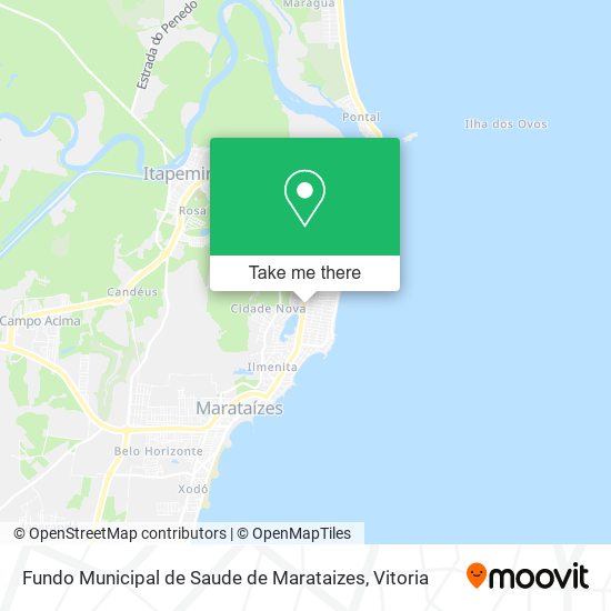 Fundo Municipal de Saude de Marataizes map