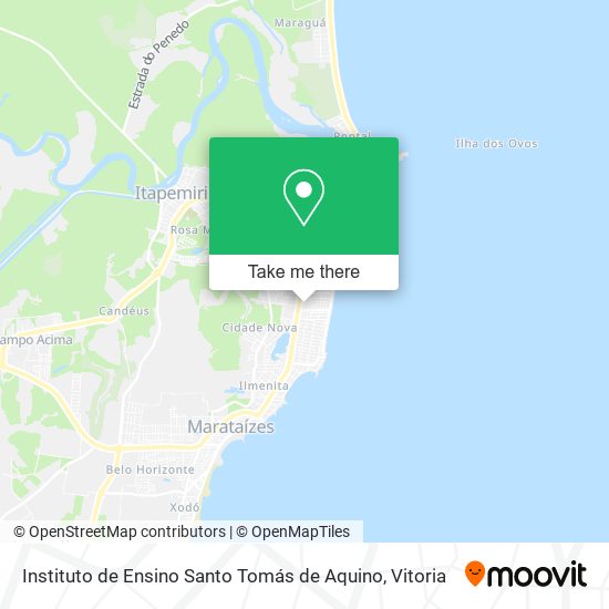 Instituto de Ensino Santo Tomás de Aquino map