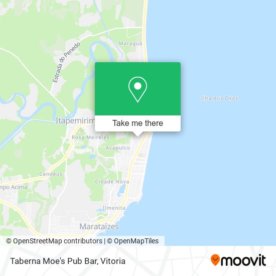 Taberna Moe's Pub Bar map