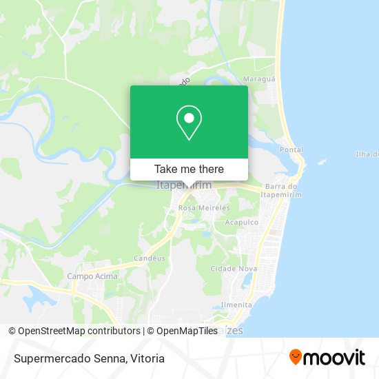 Supermercado Senna map