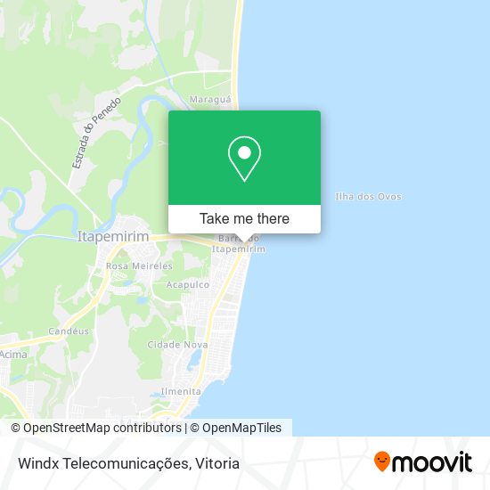 Windx Telecomunicações map