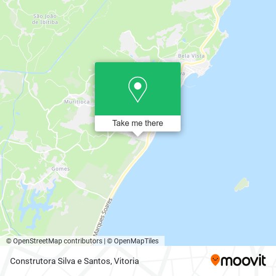 Construtora Silva e Santos map