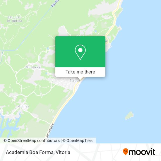 Academia Boa Forma map