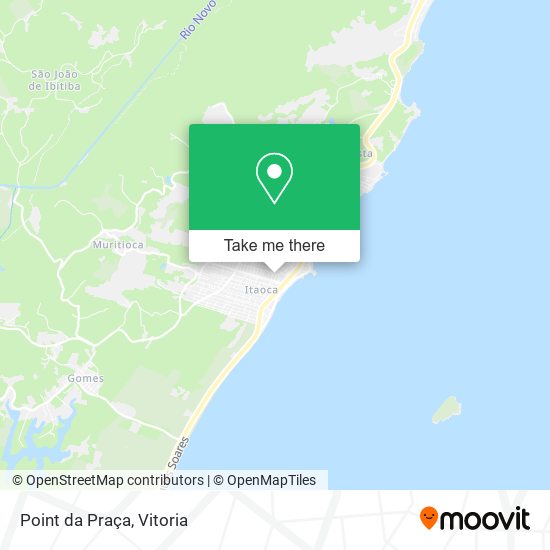 Point da Praça map