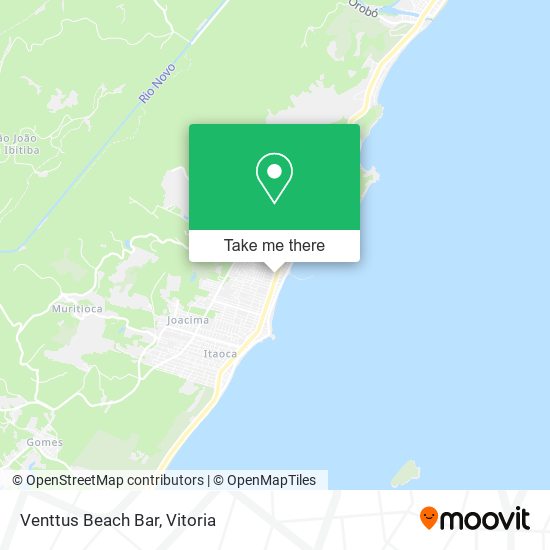 Venttus Beach Bar map