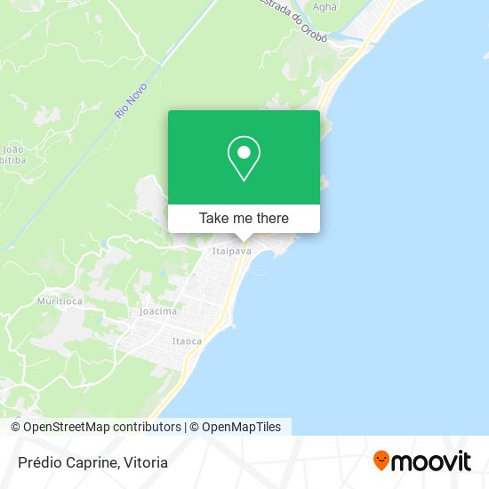 Prédio Caprine map