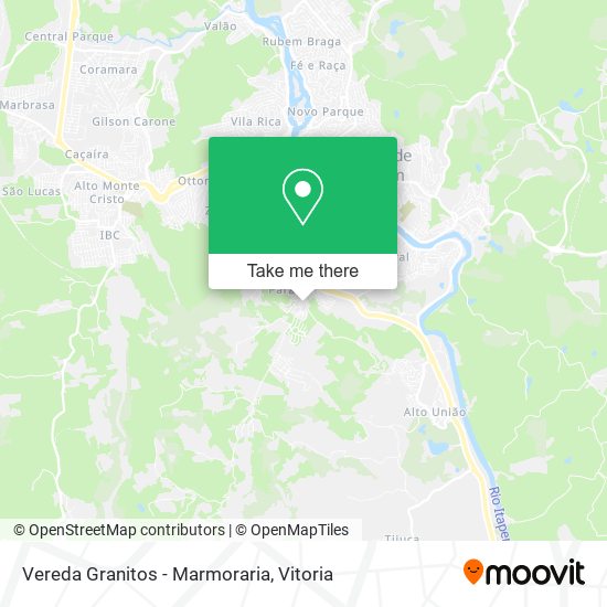Vereda Granitos - Marmoraria map