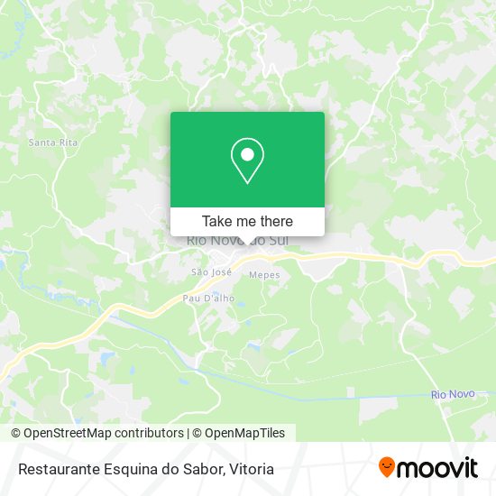 Restaurante Esquina do Sabor map