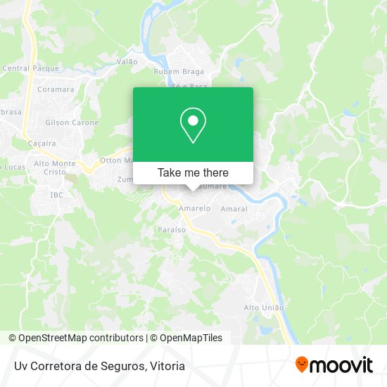 Uv Corretora de Seguros map