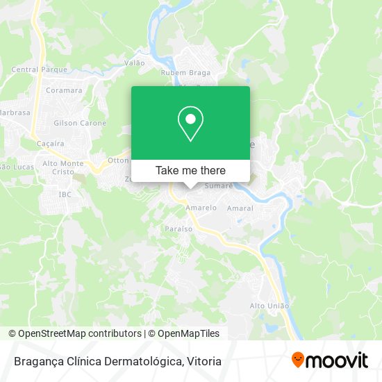 Bragança Clínica Dermatológica map