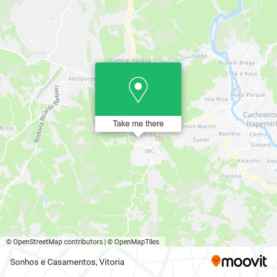 Sonhos e Casamentos map