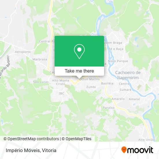 Império Móveis map