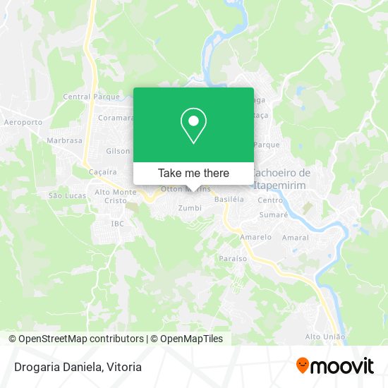 Drogaria Daniela map